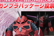 【ガンプラ】SEEDズゴックのパッケージ投票が受付中！