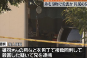 【悲報】無職弟（31）「ゲームをするなら出て行け」。無職兄（37）、弟を殺害