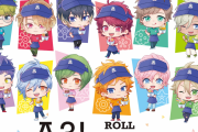 「A3! × ロールアイスクリームファクトリー」エプロン＆サンバイザーのぷにぷに姿で登場！ネームバッジなどグッズも熱い