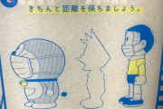 【画像】ドラえもんのマスクの付け方がヤバすぎるｗｗｗｗｗｗｗｗｗ
