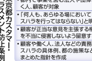 【速報】東京都「カスハラ絶対に許さない」→”カスハラ禁止条例”提出