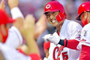 カープ“絶好調”長野久義、タイムリー2塁打！転びそうになるも2打席連続2塁打！！
