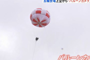 警視庁、五輪警備に「バルーンカメラ」を初運用…上空約100mから地上を撮影！