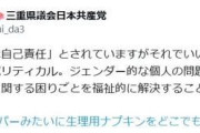 「ナプキン」県議が主張、税金は「性と生殖に関する困りごとを福祉的に解決することに使うべき」