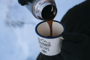 【コーヒー】山行中、不定期に2,3口飲んでリラックスしたいなってことが多くて保温ボトルで持ち込んでる