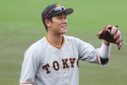 【巨人】代打で登場坂本勇人、先制のタイムリー！