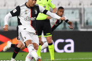 C・ロナウド、再開初戦でPK失敗も…。ユベントスがミラン退け決勝へ【イタリア杯】