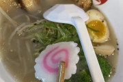外国人「ラーメンに入ってた白とピンクの野菜なんだが何これ？」