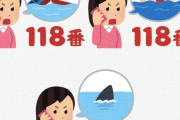 ？？？「１１９番は火災や救急、じゃあ１１８番は？かけたろ！」　海上保安庁「はい！事故ですか？」？？？「あっ・・・」