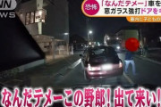 【動画】煽り運転の男が家族連れの車を襲撃！