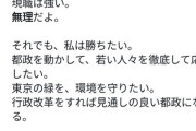 蓮舫さん、終わる… 「どうせとどかない。現職は強い。無理だよ…」