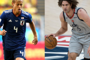 本田圭佑は「世界中で幸運を呼ぶ男」　“日本代表ユニ”着用、NBA八村塁の同僚が称賛