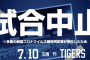 神宮中止　ヤクルト、新たに６人コロナ陽性