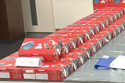 【悪質転売ヤー】偽造ギフトカードで中国人3人が逮捕！事務所からニンテンドースイッチ48台など押収