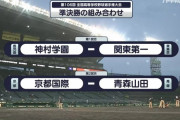 関東一、山田、京都国際、神村のベスト4