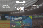 【試合実況】西武スタメン 9番ショート山田（2021.5.23）
