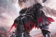 【FGO】竜の魔女邪ンヌイラスト！！　かっこいい邪ンヌ最高です！！