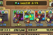 【パズドラ】ランダンはガードブレイク加点必要？【5400万DL杯】