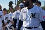 ロッテ一軍糸満キャンプに複数人合流、ジャクソンがライブBPで早速150キロ超え披露