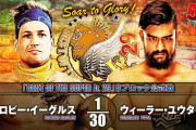 ロビー・イーグルスvsウィーラー・ユウタ 『BEST OF THE SUPER Jr. 29』Bブロック公式戦