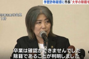 静岡・伊東市長「経歴詐称は一切ないが大学に確認したら除籍だった」