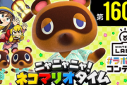 【休憩動画】「ニャニャニャ! ネコマリオタイム」 任天堂タイトルを紹介する公式番組 第160回 が公開！[あつまれ どうぶつの森」特集回