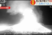 【領土広がる】西之島が噴火で急拡大中、1カ月で東京ディズニーランドの1.5倍分