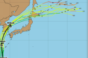 【韓国/10日連続の豪雨】台風「バラ」北上... 明日の午後、南海岸上陸する模様 ほとんどの河川が氾濫の危機
