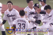 ヤクルト、連覇達成！！ ルーキー丸山がサヨナラヒット