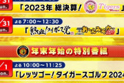 【画像】阪神ファン、年末年始が忙しすぎるwww
