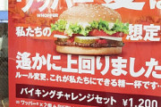 【速報】バーガー屋店長「なぜ日本人はマクドしか行かないの？」