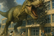 学校にティラノサウルスが襲来してきたときに活躍できる部活動