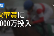 秋華賞でモンローウォークに3000万投入された件ww