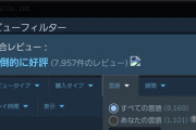 開発者「Steamでの売上は日本が4割」→日本語レビュー13%　なぜ日本人はレビューをしないのか