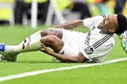 レアルDFミリトン、右足前十字靭帯を断裂し長期離脱へ…昨季の左足前十字靭帯断裂に続き悲劇