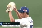 【中日対ヤクルト23回戦】中日・山井が引退登板　ヤクルト・塩見を空振り三振