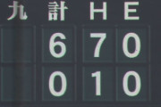 阪神・西勇輝、1イニング6失点の炎上…