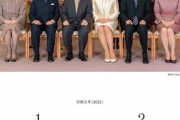 【悲報】皇族カレンダー、一族写真に謎の空白 （※画像あり）
