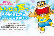 ガリガリ君の新味を決めるアンケートが開始！