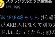 【速報】AKB48を17年間 見続けてきた識者「びびちゃんがAKB18期生に入れなかったから才能の流出になる。」