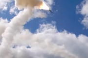 【動画】ウクライナの標的に向けて次々と発射される巡航ミサイル（ロシア）