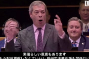 【悲報】EUさん、離脱するイギリスに「成功を祈る」と言おうとして「せいせいした」と言い間違える