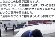 町内に一人はいる問題を起こすジジイの言い訳と一緒　〜　米山隆一「雪を道路にみだりに捨てると違法だが、私は加減をわかってるので問題ない」