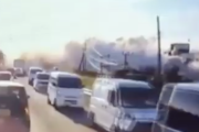 【衝撃動画】イオンモール熊本 爆発の瞬間を捉えたドラレコ映像が公開される　なお数人の死亡確認と警察関係者