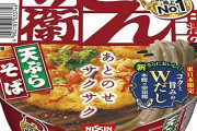 どん兵衛の天ぷら「お召し上がりの直前にお入れください」 → 結果ｗ