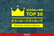 「Nintendo Switch 2020年上半期DLランキング TOP30」が公開！！パッケージソフトDL版1位は『あつ森』、DL専用ソフト1位は『マイクラダンジョンズ』！！