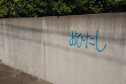 【画像】お前らん家の壁にこんな落書きをされていたら