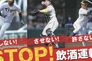 阪神梅野、飲酒運転撲滅ポスターでdisられるwwwwwwwwwwwww