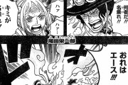【画像】ワンピース999話、回想にエース再登場するも「やめろエース！もう戻ろう！！」と仲間にまた引き止められるｗｗｗｗｗｗ