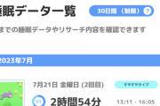 ニートが強すぎる「ポケモンスリープ」で快眠